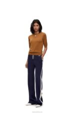Loewe Women Anagram sweater in wool 206XF971 Brown