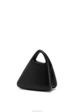 Loewe Women Architects A bag in natural calfskin 206XF181 Black - Image 3