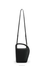 Loewe Women Architects D bag in natural calfskin 206XF171 Black - Image 4