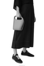 Loewe Women Architects D bag in natural calfskin 206XF182 Tan - Image 2