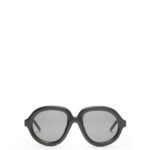 Loewe Women Aviator sunglasses in acetate 206XF1485 Black
