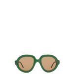 Loewe Women Aviator sunglasses in acetate 206XF1488 Green Ss23