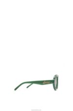 Loewe Women Aviator sunglasses in acetate 206XF1488 Green Ss23 - Image 3