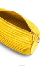Loewe Women Bracelet pouch in nappa calfskin 206XF589 Lemon - Image 4