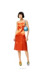 Loewe Women Bracelet pouch in nappa calfskin 206XF591 Cyan - Image 8