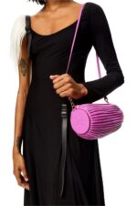 Loewe Women Bracelet pouch in nappa calfskin 206XF598 Bright Purple - Image 2