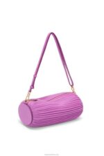 Loewe Women Bracelet pouch in nappa calfskin 206XF598 Bright Purple