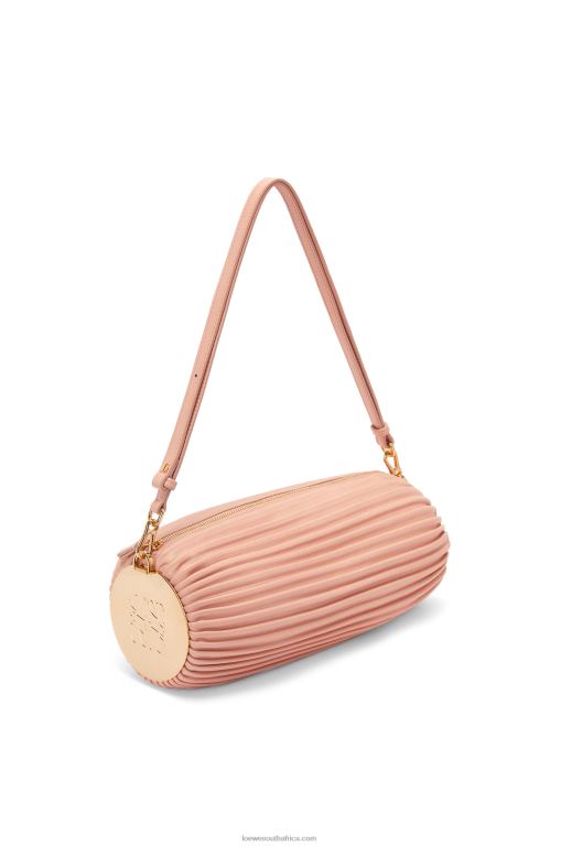 loewe_women_bracelet_pouch_in_nappa_calfskin_and_brass_206xf618_pale_pink.jpg Loewe Women Bracelet pouch in nappa calfskin and brass 206XF618 Pale Pink - Image 1