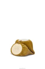 Loewe Women Bracelet pouch in nappa calfskin and brass 206XF624 Ochre - Image 3