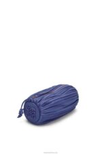 Loewe Women Bracelet Pouch in pleated nappa 206XF601 Deep Purple Glaze - Image 3