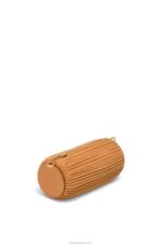 Loewe Women Bracelet Pouch in pleated nappa 206XF627 Warm Desert - Image 5
