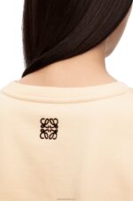 Loewe Women Bunny sweatshirt in cotton 206XF805 Ivory - Image 4