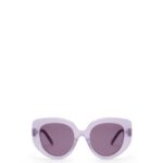 Loewe Women Butterfly sunglasses in acetate 206XF1509 Lilac