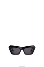 Loewe Women Cateye sunglasses in acetate 206XF1478 Black