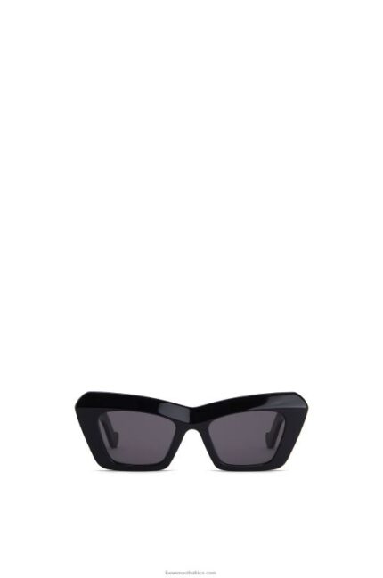 Loewe Women Cateye sunglasses in acetate 206XF1478 Black