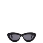 Loewe Women Cateye sunglasses in acetate 206XF1495 Black