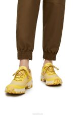 Loewe Women Cloudventure running shoe in nylon 206XF634 Pale Yellow - Image 2