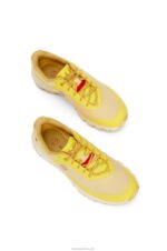 Loewe Women Cloudventure running shoe in nylon 206XF634 Pale Yellow - Image 4