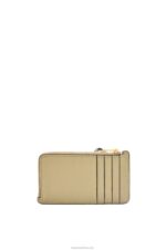 Loewe Women Coin cardholder in soft grained calfskin 206XF1329 Sage Green/Dark Khaki Green - Image 2