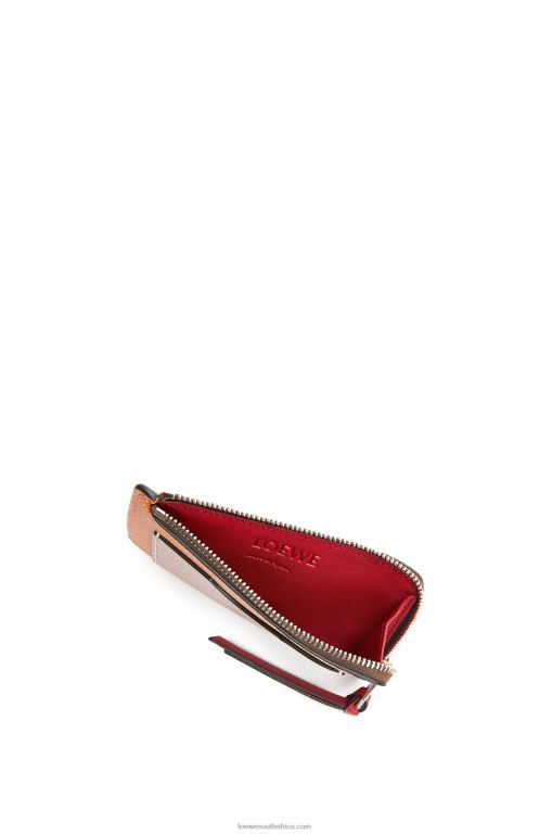 Loewe Women Coin cardholder in soft grained calfskin 206XF1340 Light Caramel/Pecan - Image 3