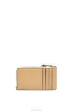 Loewe Women Coin cardholder in soft grained calfskin 206XF1343 Butter/Pale Lemon - Image 2