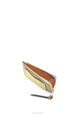 Loewe Women Coin cardholder in soft grained calfskin 206XF1343 Butter/Pale Lemon - Image 3