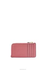 Loewe Women Coin cardholder in soft grained calfskin 206XF1395 Plumrose/Chocolate - Image 3
