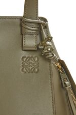 Loewe Women Compact Hammock in satin calfskin 206XF431 Tea Dust Glaze - Image 7