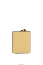 Loewe Women Compact zip wallet in soft grained calfskin 206XF1268 Dark Butter/Mauve - Image 4