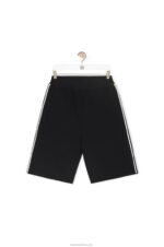 Loewe Women Cycling shorts in viscose blend 206XF972 Black - Image 5