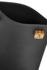 Loewe Women Dice pocket in classic calfskin 206XF575 Black - Image 7
