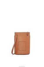Loewe Women Dice pocket in classic calfskin 206XF620 Tan - Image 4