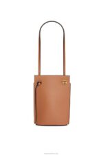 Loewe Women Dice pocket in classic calfskin 206XF620 Tan - Image 5
