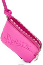 Loewe Women Double coin case in classic calfskin 206XF1335 Fuchsia - Image 4