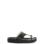 Loewe Women Ease toe post sandal in goatskin 206XF720 Black
