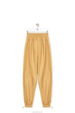 Loewe Women Elasticated trousers in papery nappa 206XF1115 Sand/Butter - Image 5