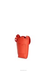 Loewe Women Elephant Pocket in classic calfskin 206XF579 Sunrise Orange - Image 2