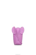 Loewe Women Elephant Pocket in classic calfskin 206XF581 Rockrose
