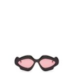 Loewe Women Flame sunglasses in acetate 206XF1465 Shiny Black