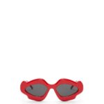 Loewe Women Flame sunglasses in acetate 206XF1467 Shiny Red