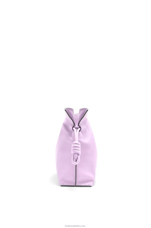 Loewe Women Flamenco clutch in nappa calfskin 206XF628 Bloom Orchid - Image 3