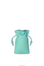 Loewe Women Flamenco Pocket in nappa calfskin 206XF296 Fresh Mint - Image 5