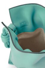 Loewe Women Flamenco Pocket in nappa calfskin 206XF296 Fresh Mint - Image 7