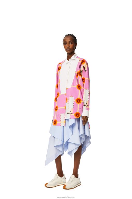 loewe_women_flow_runner_in_lambskin_and_calfskin_206xf645_soft_white.jpg Loewe Women Flow Runner in lambskin and calfskin 206XF645 Soft White - Image 1