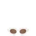 Loewe Women Flower sunglasses in injected nylon 206XF1460 Ivory