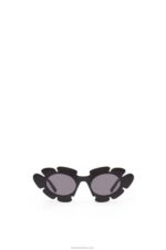 Loewe Women Flower sunglasses in injected nylon 206XF1464 Black