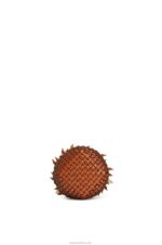 Loewe Women Fringes Bucket bag in calfskin 206XF185 Tan - Image 8