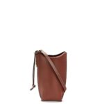 Loewe Women Gate Pocket in soft calfskin 206XF606 Rust