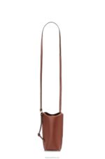 Loewe Women Gate Pocket in soft calfskin 206XF606 Rust - Image 4