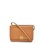 Loewe Women Goya bag in silk calfskin 206XF300 Warm Desert